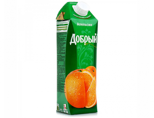Сок Добрый "Апельсин" 1 л.
